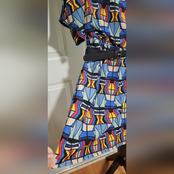 Jessica Simpson Multi Colored/Patterned Dress US2 - Picture 4 of 9